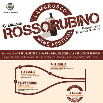 Rosso Rubino. Lambrusco wine festival foto 