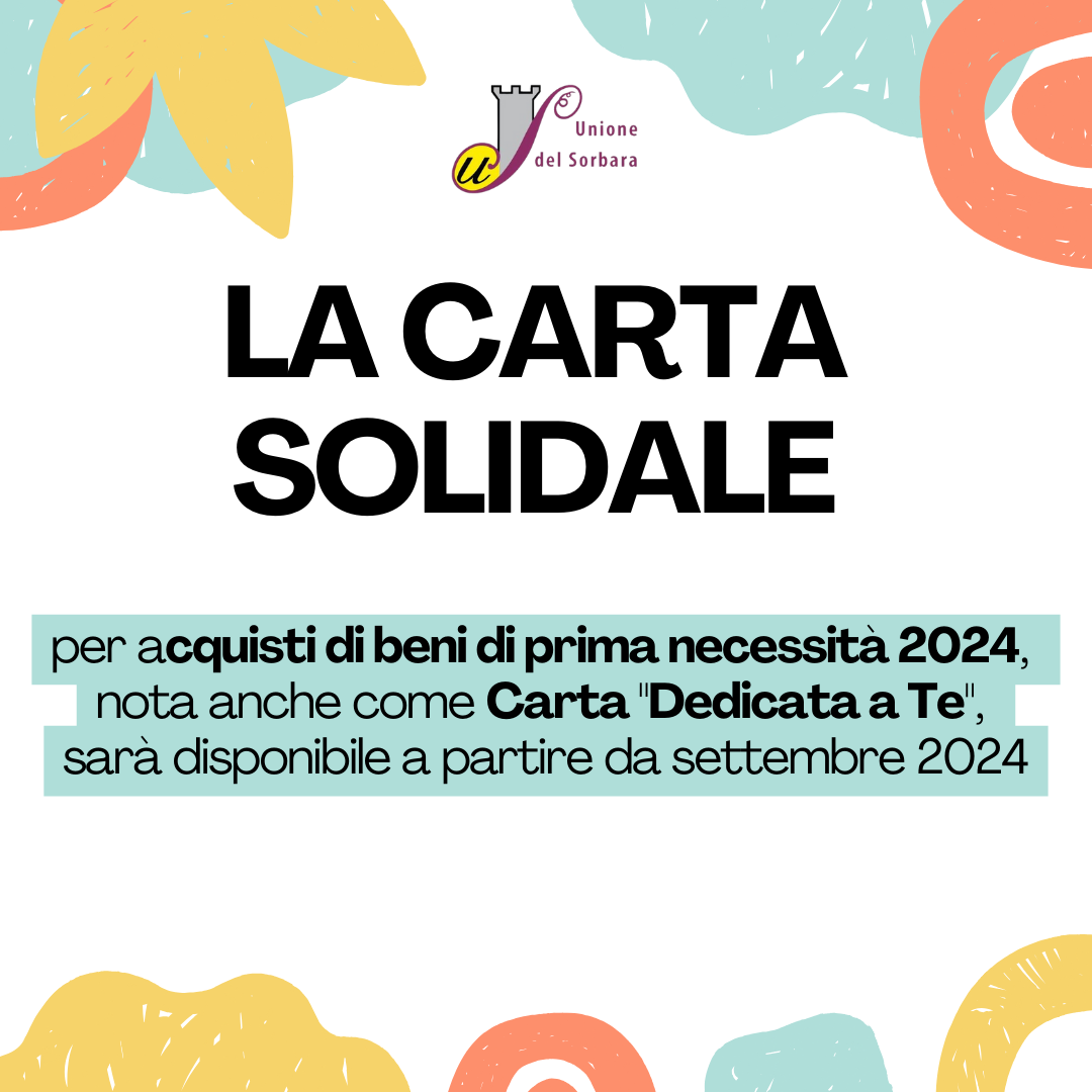 CARTA SOLIDALE 2024