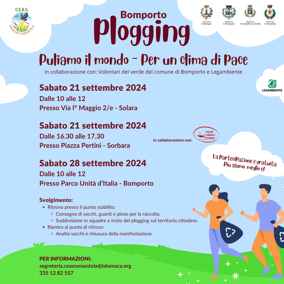 Ambiente, torna il Plogging