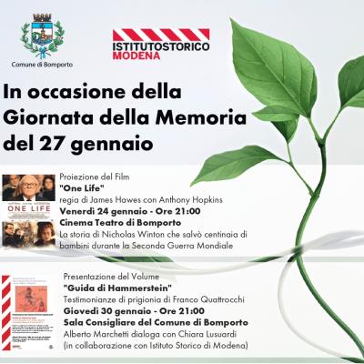 Bomporto celebra la Giornata della Memoria 